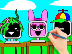 Spil Coloring Book: Sprunki Fun Computer