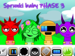 Spil Sprunki baby PHASE 3