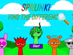 Spil Sprunki Find The Differences