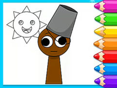 Spil Coloring Book: Sprunki Brud