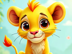 Spil Jigsaw Puzzle: Baby Simba