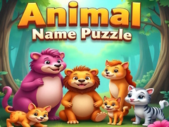 Spil Animal Name Puzzle