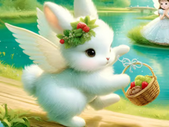 Spil Jigsaw Puzzle: Angel Bunny