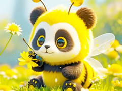 Spil Jigsaw Puzzle: Panda Bee