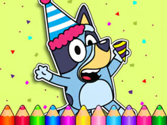 Spil Coloring Book: Bluey's Birthday