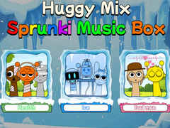 Spil Huggy Mix Sprunki Music Box