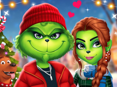 Spil The Grench Couple Holiday Dress up