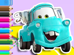 Spil Coloring Book: Mater Cars