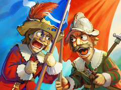 Spil Musketeers Gunpowder vs Steel