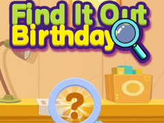 Spil Find It Out Birthday