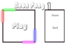Spil Neon Pong 1