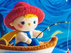 Spil Jigsaw Puzzle: Starry Night Fishing