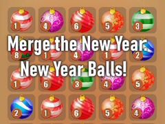 Spil Merge the New Year: New Year Balls!