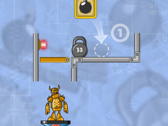 Spil Crash the Robot!