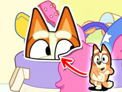 Spil Jigsaw Puzzle: Bluey Hide & Seek