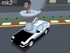 Spil Skibidi Toilet Racing Multiplayer