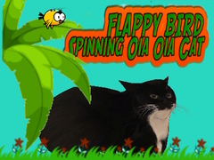 Spil Flappy Bird Spinning oia oia Cat