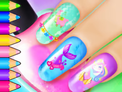 Spil Coloring Book: Nail Art Salon