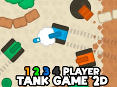 Spil 1 2 3 4 Player Tank Game 2D