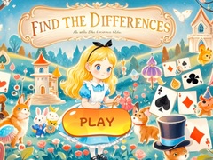 Spil Find The Differences: Alice In Wonderland