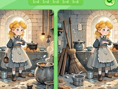 Spil Find The Differences: Cinderella