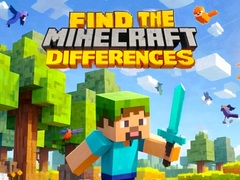 Spil Find The Differences: Minecraft