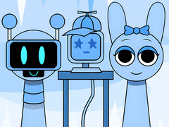 Spil Huggy Mix Sprunki Music Box