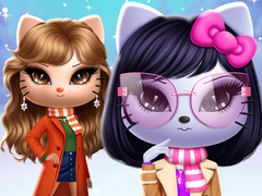 Spil Kitty Squad Winter Dress Up