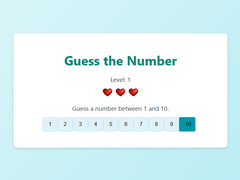 Spil Guess The Number