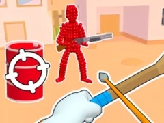 Spil Stickman Archer Shooting Arrows at Reds