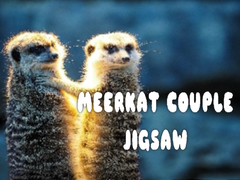 Spil Meerkat Couple Jigsaw