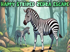 Spil Happy Striped Zebra Escape 