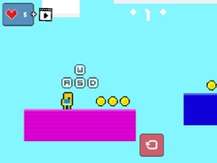 Spil 2d Obby Rainbow Parkour