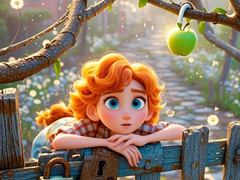 Spil Find The Differences: Green Apple