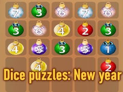 Spil Dice puzzles: New year
