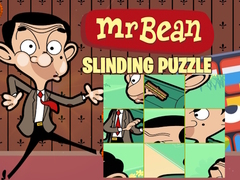 Spil Mr Bean Sliding Puzzle