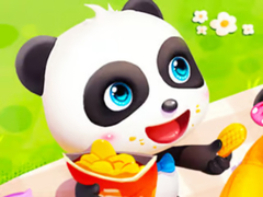 Spil Jigsaw Puzzle: Baby Panda Spring Picnic