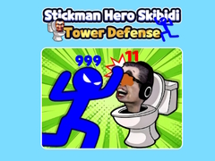 Spil Stickman Hero Skibidi Tower Defense 