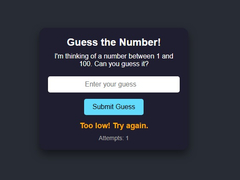 Spil Number Guessing