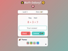 Spil Math Galaxy