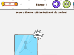 Spil Save The Stick Draw Line