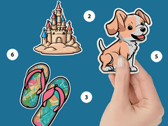 Spil Sticker Book Puzzle Color By Number
