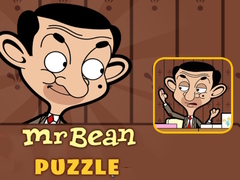 Spil Mr Bean Puzzle