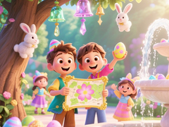 Spil Find The Differences: Easter Egg Hunt