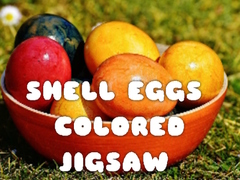Spil Shell Eggs Colored Jigsaw