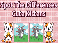 Spil Spot the Differences Cute Kittens