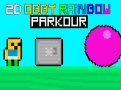 Spil 2D Obby Rainbow Parkour