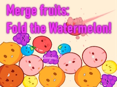 Spil Merge fruits: Fold the Watermelon!