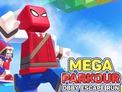 Spil Mega Parkour: Obby Escape Run