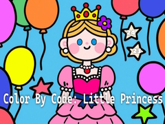 Spil Color By Code: Little Princess